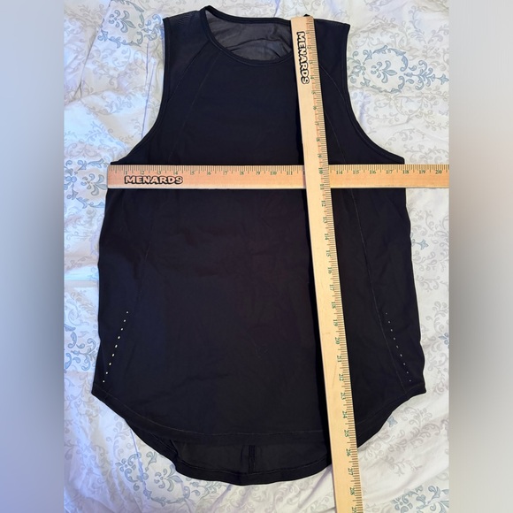 LULULEMON Sculpt Tank Top Back Vent solid black color Womens size 8 medium - Picture 4 of 12